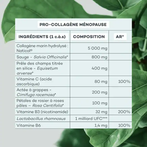 PRO-COLLAGENE MENOPAUSE - Flacon 1 mois – Image 8
